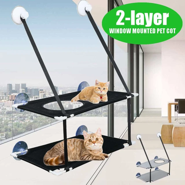 Cama para mascotas con soporte para asiento de ventana, hamaca para gato doméstico, para cama Balda, 10kg - AliExpress