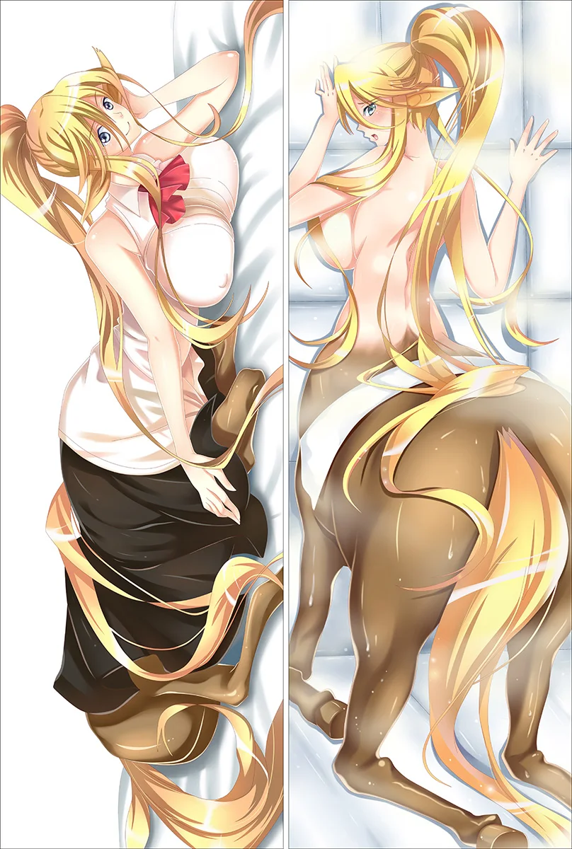 S16 Аниме монстр Musume no Iru Nichijou Dakimakura Чехол с персонажами Meroune Lorelei Чехол на подушку Zombina& Papi Hugs чехол - Цвет: S16