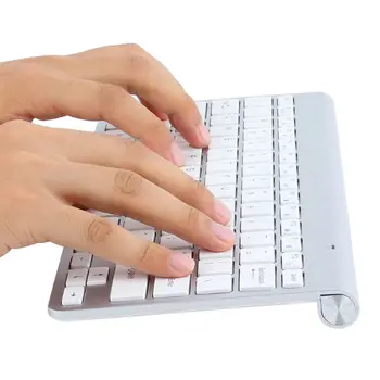 

Thin and Light Waterproof 2.4g Wireless Silent Keyboard and Mouse Combo Set for PC Computer Smart TV
