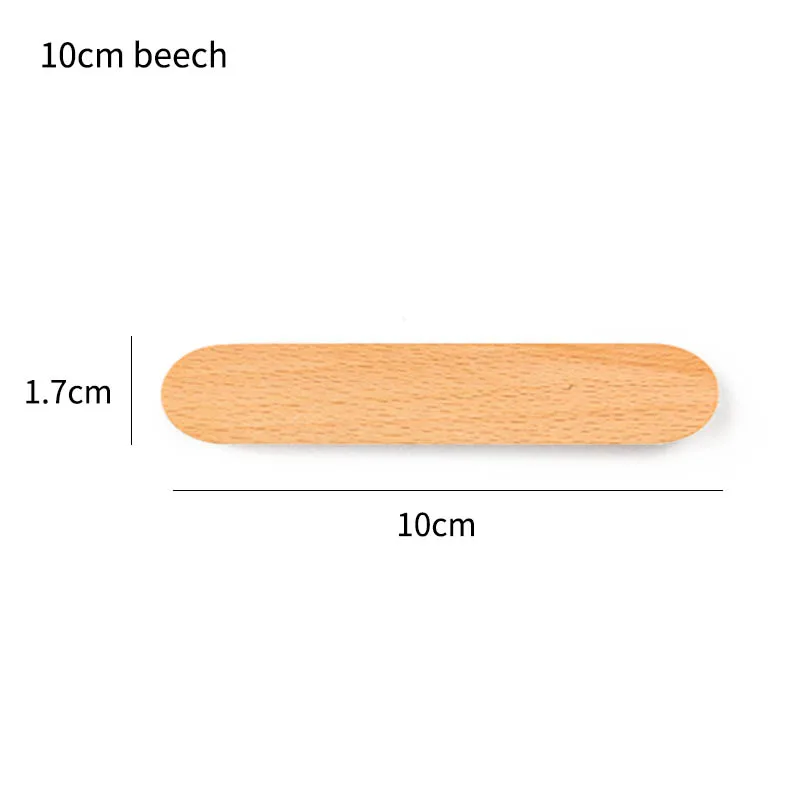 10cm beech Портативный держатель для ключей, органайзер для хранения ключей, деревянные крючки, стойка для ключей, крепкая Магнитная настенная вешалка для ключей, 1 шт - Цвет: 10cm beech