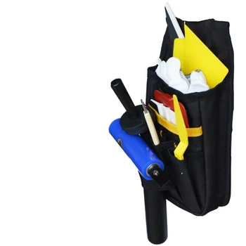 

Professional Vinyl Wrap Car Tools Bag Oxford Cloth Pouch Bag Waist Belt Organizer Durable Hardware Tint Tools Utility Bags