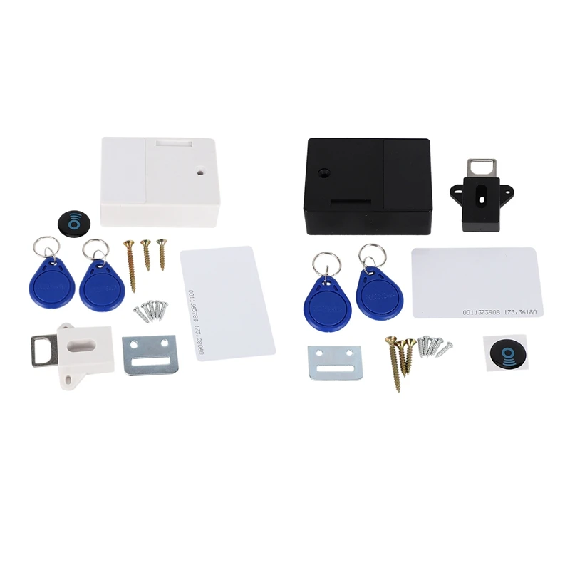 2 набора RFID Электронный шкаф замок DIY для деревянного ящика шкафа готов к