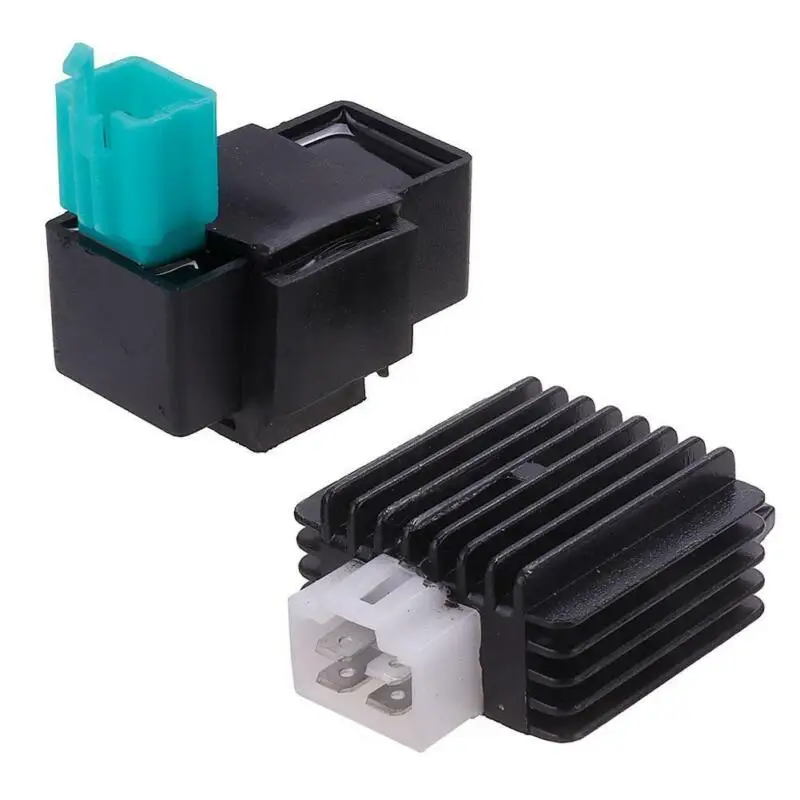 

Regulator Rectifier Starter Relay Ignition Coil CDI Box For 50-110cc ATV Brand New And High Quality