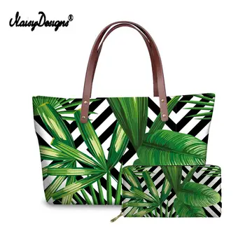 

2020 New Women handbag luxury shoulder bag set folding Totes crossbody bag female purse and wallet for ladies Flower Pattern