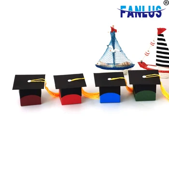 

50pcs/Set Craft Paperboard Candy Box Graduation Decorations Theme Party Favors Boxes Supplies Gift Box for Packing Gift Ideals