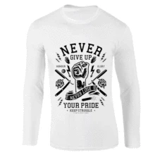 Never Give Up You'll Never Walk Alone Football Fan Club YNWA Mo Salah Liverpool Champions League Cotton Long sleeve T Shirt Never Give Up You'll Never Walk Alone Football Fan Club YNWA Mo Salah Liverpool Champions League Cotton Long sleeve T Shirt