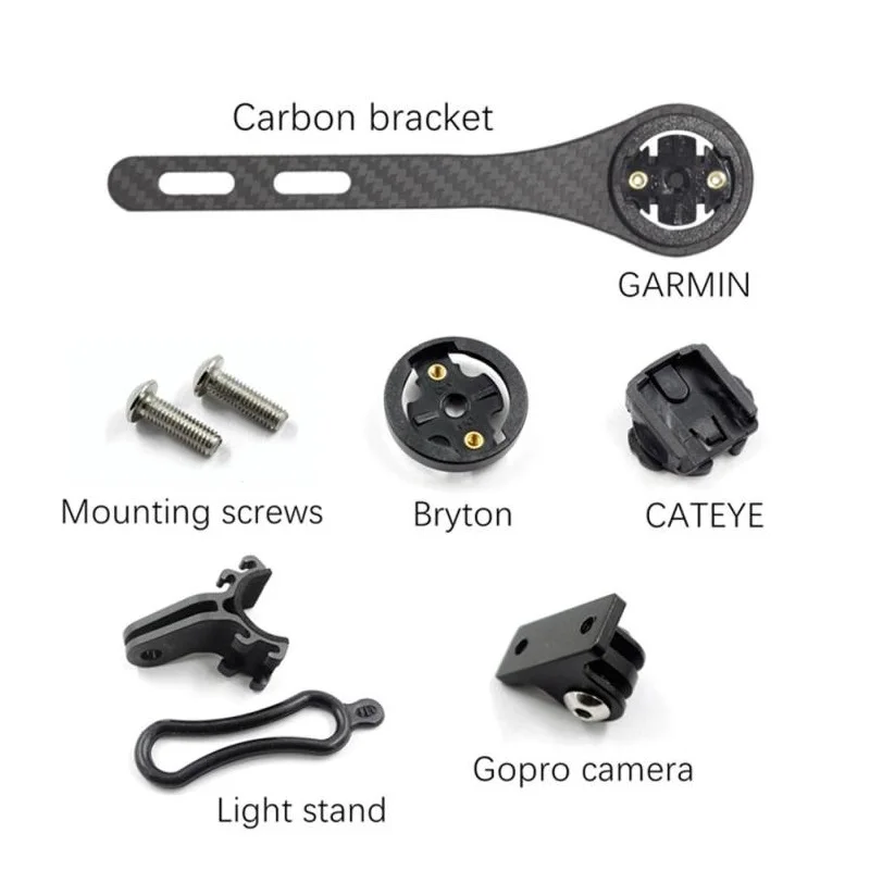 Держатель для велосипеда Garmin Cateye Bryton Gopro держатель из углеродного волокна