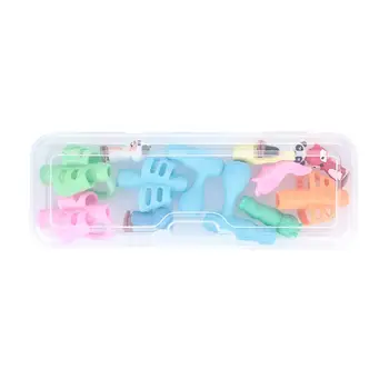 

Rubber 13pcs/Lot Writing Aid Grip Writing Posture Trainer Writing Posture Correction Professional Pencil Holder Children
