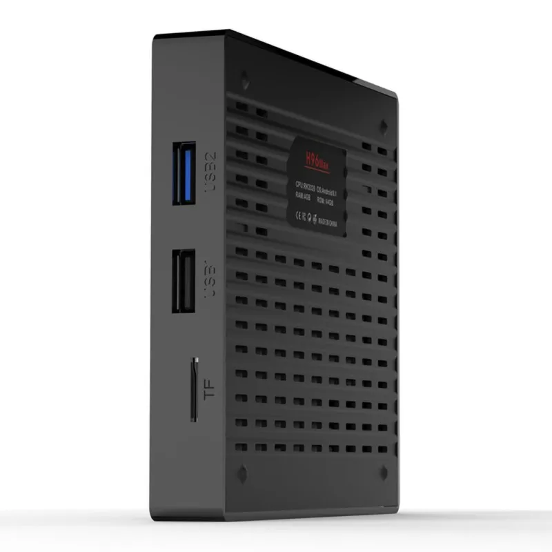 H96 MAX+ Smart HD ТВ приставка Android 9,0 ТВ приставка 4 Гб ОЗУ 32 ГБ/64 Гб ПЗУ Rockchip RK3328 4 к H.265 USB3.0 2,4 ГГц WiFi IP ТВ приставка