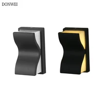 6 Вт светодиодный настенный светильник на открытом воздухе водонепроницаемый современный стиль вверх и вниз крыльцо сад настенный светильник крытый гостиная настенный светильник ing AC85-265V