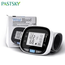 Digital Wrist Blood Pressure Monitor Heart Rate Pulsometer Automatic Home Blood Pressure Meter Kit Tonometer Sphygmomanometers