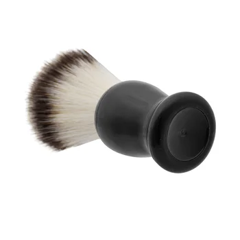 

Shaving Brush Men Whisker Brush Plastic Handle Beard Cleaning Brush Soft Mustache Brush