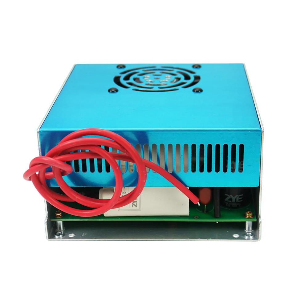 50W Laser Cutting Machine Power Supply for Co2 Tube Forced Air Cooling Hotsale! 