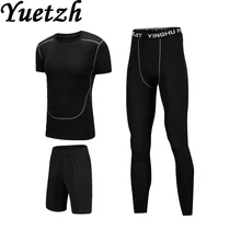 Новые мужские спортивные костюмы, спортивный костюм, спортивная одежда для российских мужчин, спортивный костюм, быстросохнущие костюмы для бега, комплект одежды