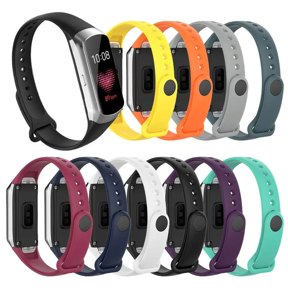 

Silicone Watch Band for Samsung Galaxy Fit SM-R370 Smart Watch Wrist Band Strap Sport Bracelet Watch Strap Accessories