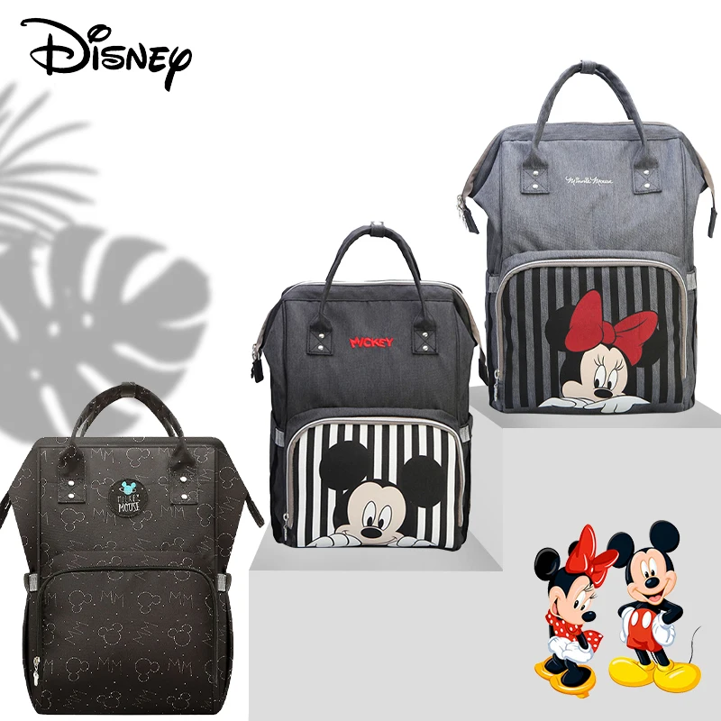 Disney USB Мама сумка для детских подгузников рюкзак беременных сумки мам мамы папы