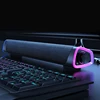 New Wireless Wired Computer TV Stereo Speakers 4D Surround Soundbar Subwoofer Sound Bar FM Radio LED For  Laptop PC Theater Aux 1