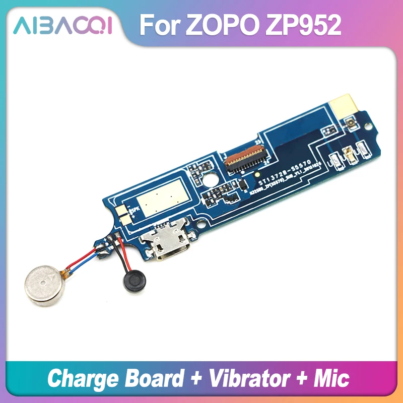 Micro usb разъем плата зарядки с Вибрационный микрофон для ZOPO speed 7 plus/ZP952 сотовый телефон