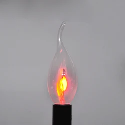 Bougie Led Vintage à économie d'énergie, E27, E14, Edison, éclairage de feu, 3W, ac 220V, 240V, décoration rétro, offre spéciale 