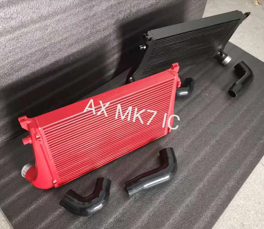 65mm thinkness bar and plate 28linea stock location intercooler for vw