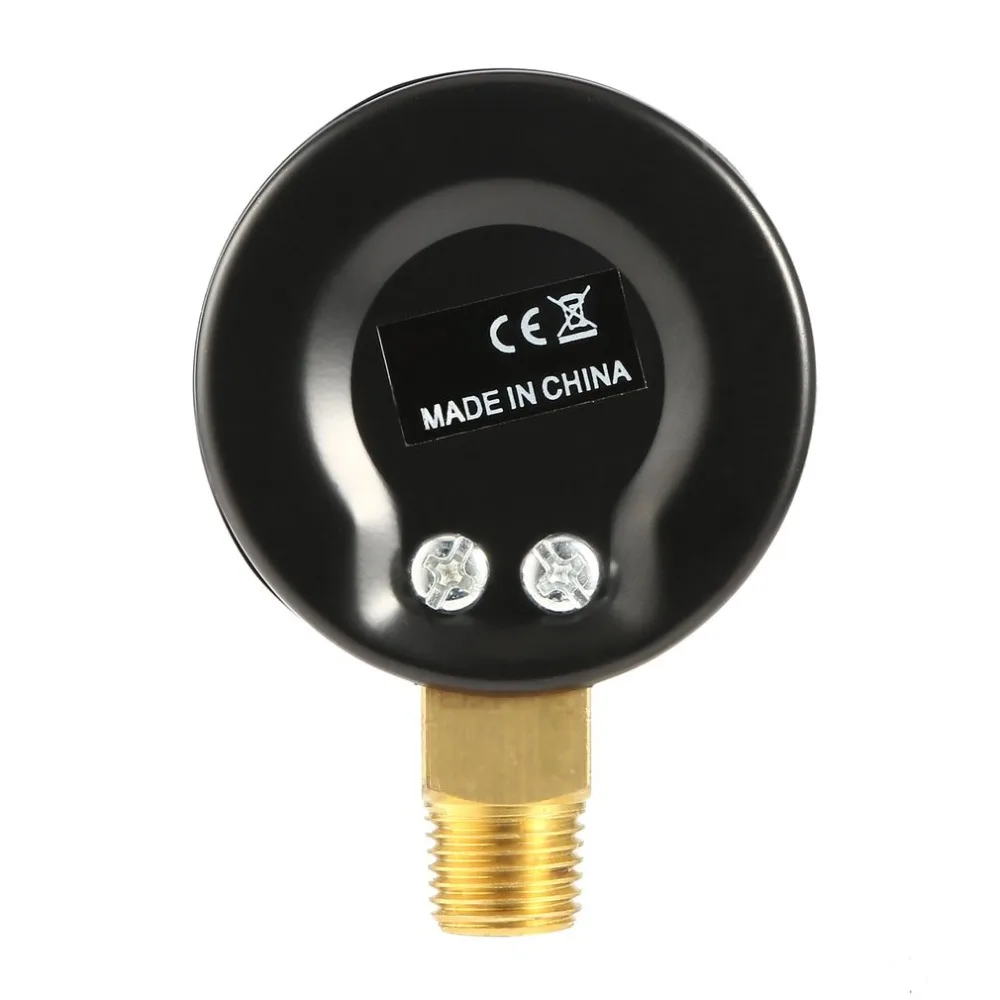 Dry Utility Vacuum Pressure Gauge Blk Steel 1/4" NPT Lower Mount-30HG/0PSI Brand New Wholesale