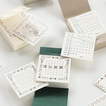 

6packs/LOT midsummer dream garden series basic simplicity message material paper memo pad