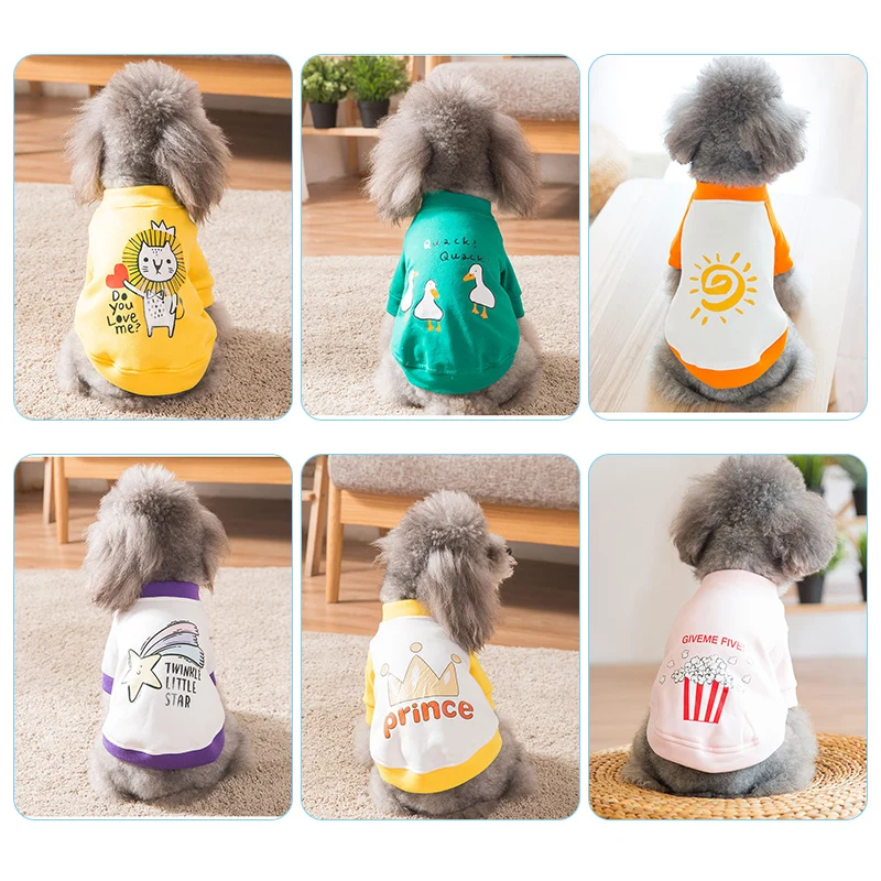 

Windproof Autumn Dog Clothes Winter Warm Pet Clothing Dog Jacket Coat Hoodie Small Dog Teddy Bichon Chihuahua Dog Sweatshirt