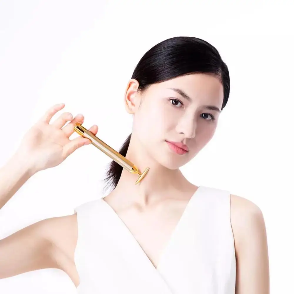 YouPin InFace Gold Beauty Bar позолоченная Массажная головка ускоряет метаболизм улучшает