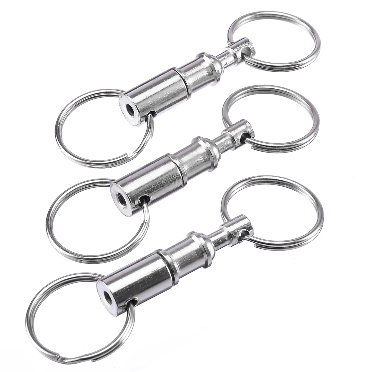3 шт. ключ ChainsDetachable отсоединяющийся для брелоки Quick Release кольца ключей брелок