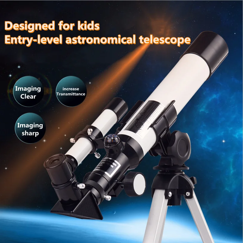 Professional 40040 Astronomical Telescope Monocular Refraction Space Telescope Outdoor Travel
