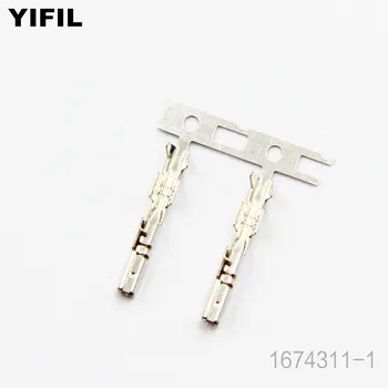

50/100/200/500pcs/lot Crimp Terminals (Pins) Female Eletronic Cable Terminal 1674311-1