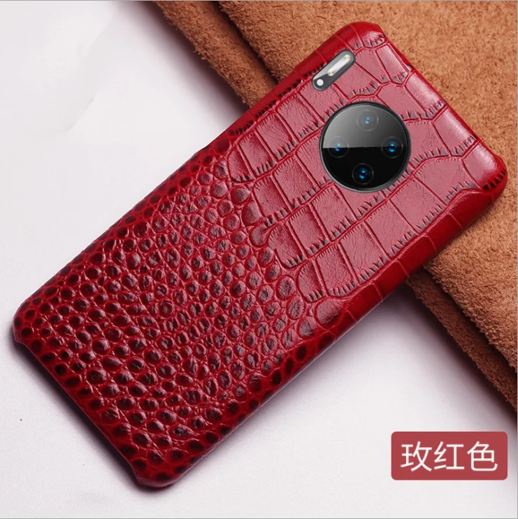 Чехол из натуральной крокодиловой кожи для телефона huawei mate 9 10 20 P9 p10 p20 p30 lite pro p smart