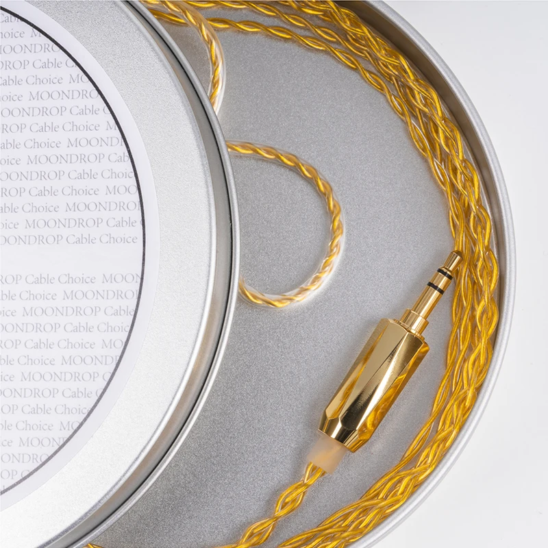 Moondrop Autumn Moon 24AWG 22 Gold Plated OCC