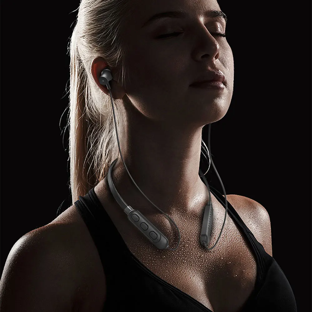 Waterproof 5.0 Wireless Earphone for Xiaomi mi 9 8 Sport Binaural Bluetooth Headset Running Neckband Earphone for iPhone XS 11