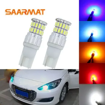 

2Pcs W5W Car T10 LED 194 168 Wedge Reverse Instrument Panel Lamp Bulbs For Clearance Lights For Peugeot 307 206 301 207 2008 508