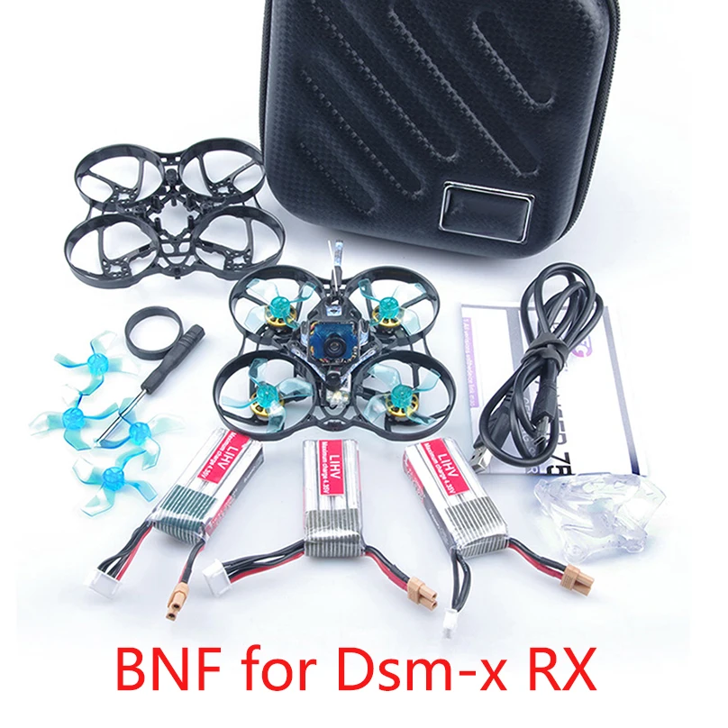 GEELANG ANGER 75X V2 75 мм BWhoop 3 4S FPV гоночный Дрон Квадрокоптер BNF/PNP SI F4 Fly Tower EOS 1202 KV6900