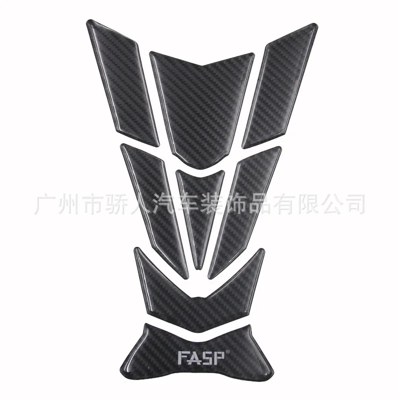 FASP/fa shi отправленные мотоциклетные наклейки для топливного бака спортивный автомобиль класса моторные наклейки Универсальный водонепроницаемый 5D действительно углеродного волокна цветок