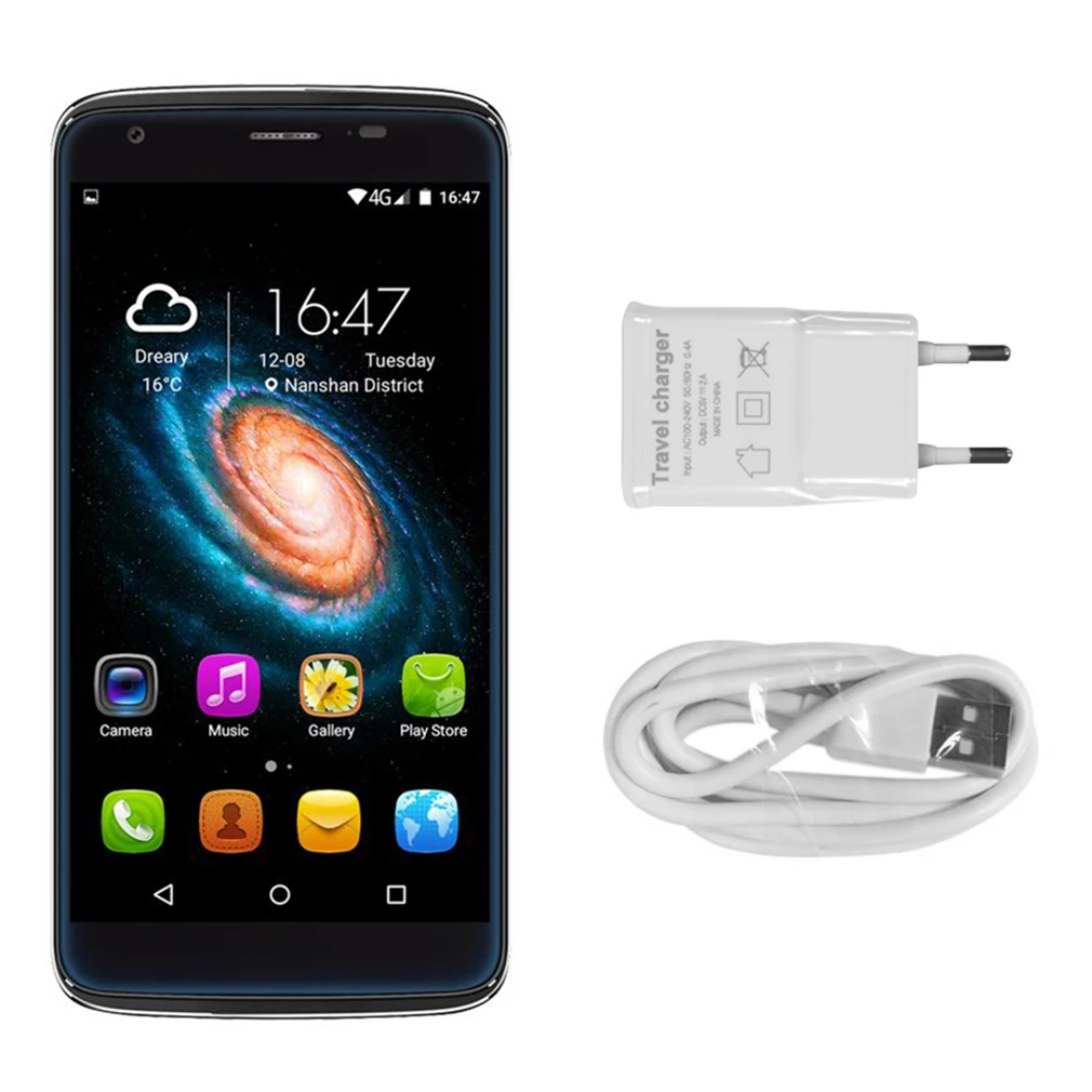 DINGDING Heat8 4G 5,5 дюймов 720*1280 HD сенсорный экран дисплей смартфон четырехъядерный 2 ГБ+ 16 Гб телефон для Android