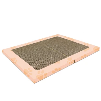 

Cat Rope Corrugated Paper Cats Scratch Board Cat Toy Large Size Cat Scratcher Cardboard Shelf Pet Supplies Products II50ZPGJ