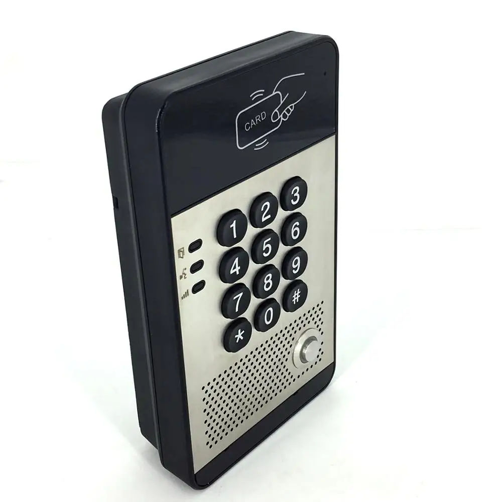 Высококачественный домофон PBX IP SIP с дверным звонком и водонепроницаемой