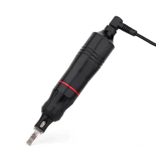 Ротационная машинка для татуажа, профессиональный мощный тихий мотор, Перманентный макияж, подводка для бровей, губ, гибридный пистолет для татуажа