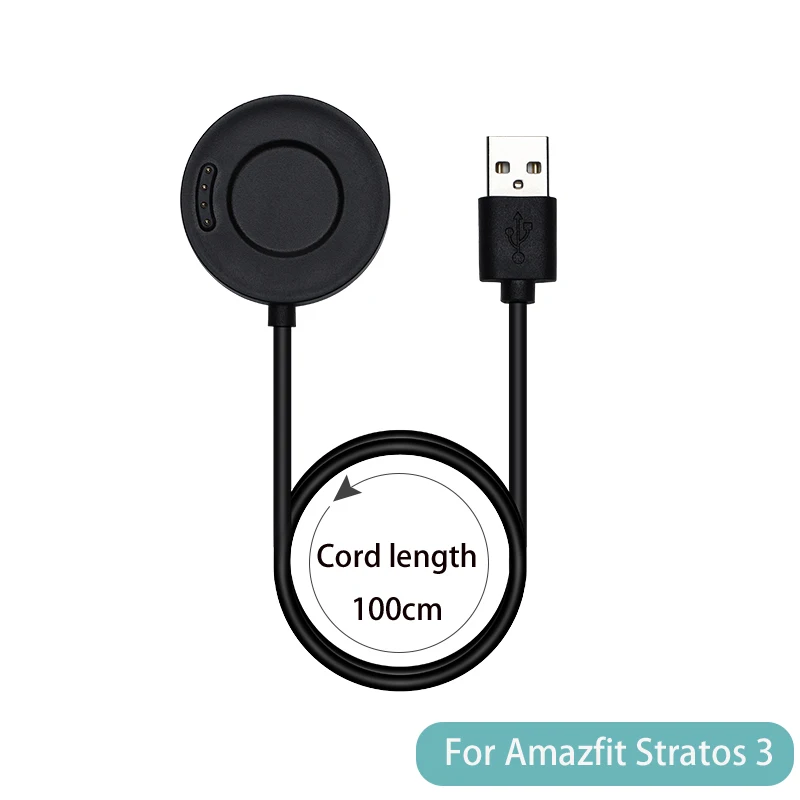 Usb зарядный кабель Колыбель для Amazfit Stratos 3 для Amazfit A1928 Смарт-часы портативная зарядная док-станция спортивные часы зарядное устройство