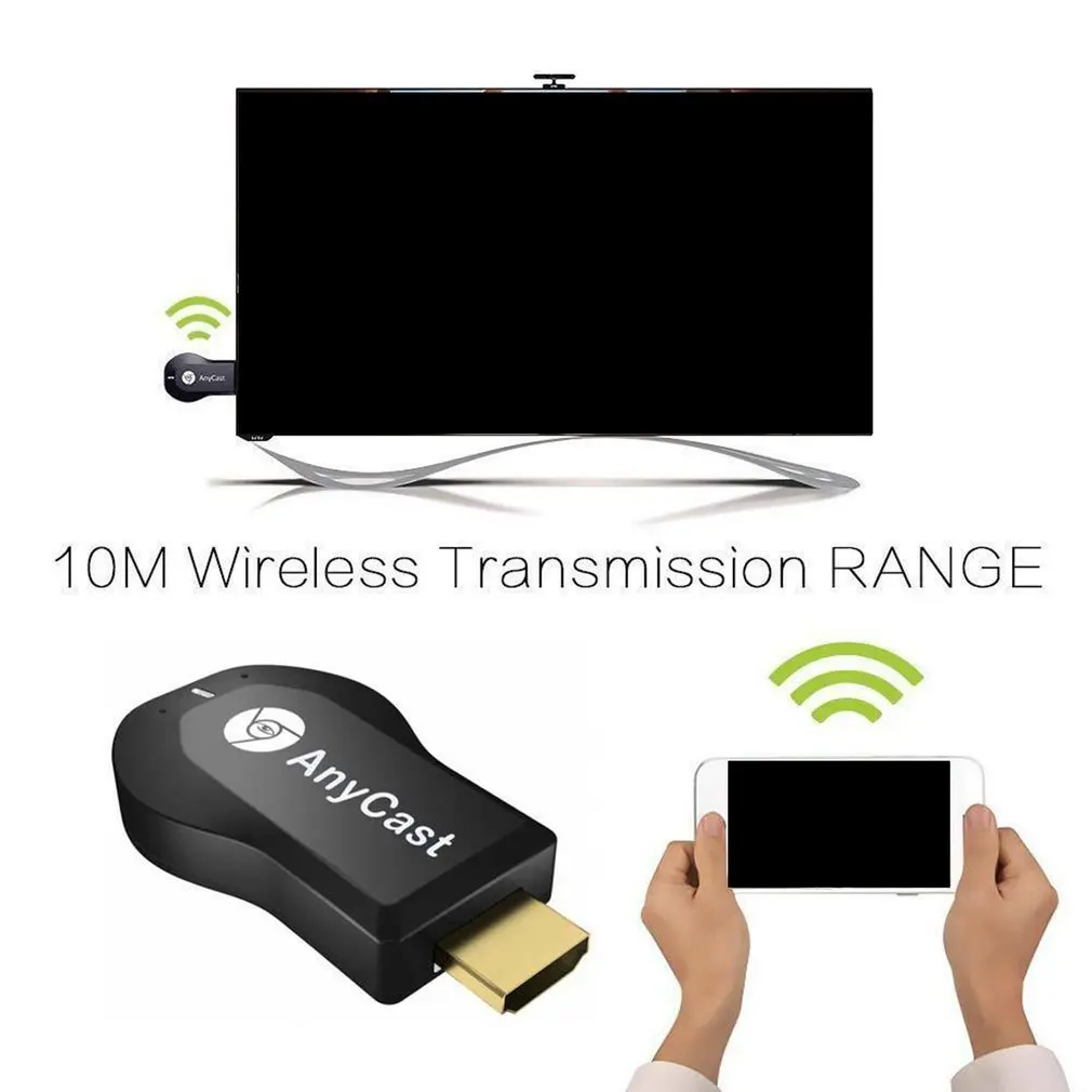 TV Stick 1080P Wireless WiFi Display TV Dongle Receiver For AnyCast M2 Plus For Airplay 1080P HDMI TV Stick For DLNA Miracast