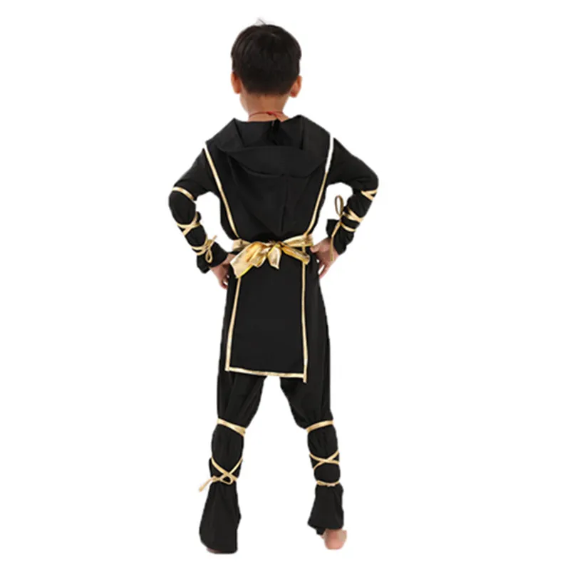 Kids Cosplay Costume Kids Costume Ninja Cosplay Boys Girls Birthday Party Fancy Dress Children Carnival Swordsman Warr Suit Clothing