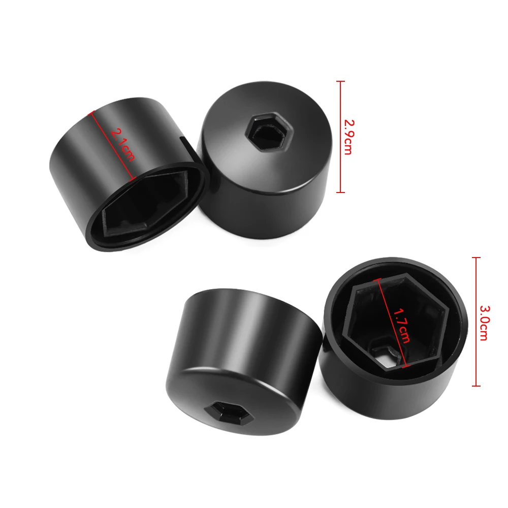 17mm 자동차 휠 커버 허브 너트 볼트 커버 캡 좌석 Altea Toledo MK1 MK2 Ibiza Cupra Leon Cupra for Skoda Fabia Rapid