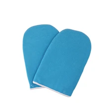 1 пара, синие восковые защитные хлопковые перчатки, парафиновые восковые защитные перчатки для рук, теплые восковые нагреватели, профессиональные мини-варежки