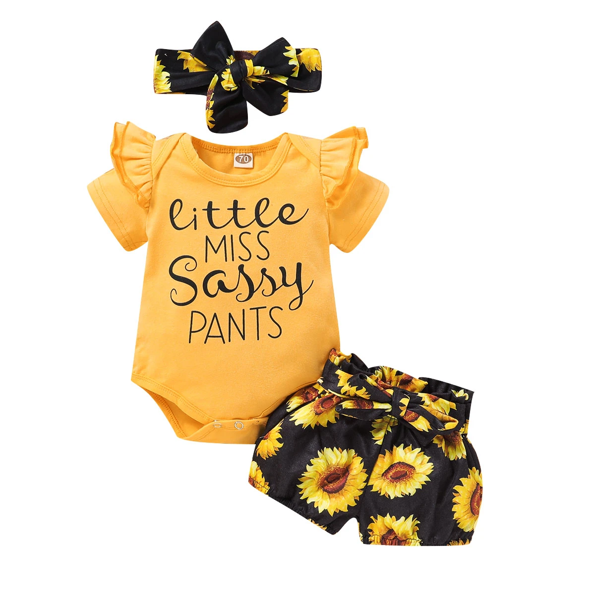infant sunflower dress