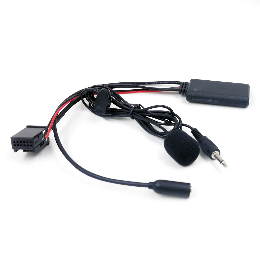 Автомобильный Кабель для микрофона Biurlink съемный кабель Ford 6000CD 12Pin AUX 3 5 мм 150 см|usb in
