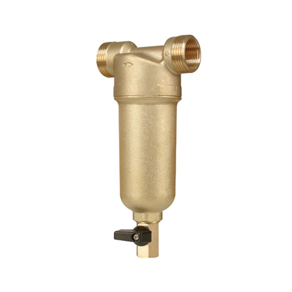 Интерфейсы 1 дюйм полный медный фотофильтр домашний фильтр для воды трубы