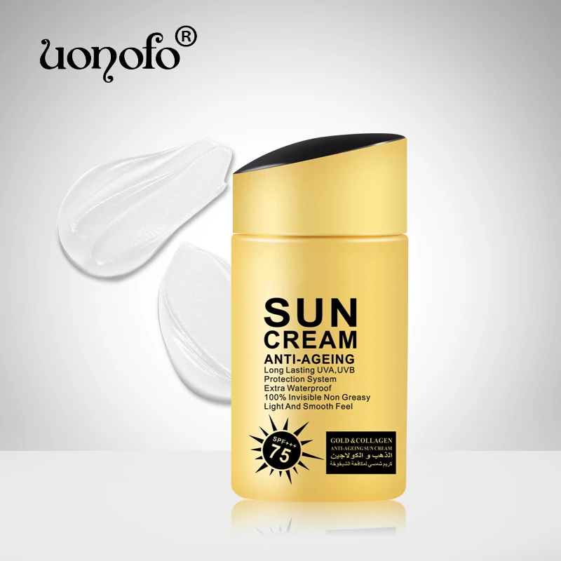 OEM Suns Cream Long Lasting Whitening UVA UVB Radiation Sun Protection